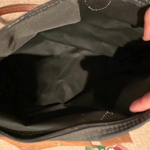 Longchamp Small Grey Shoulder Bag - Picture 3 of 4